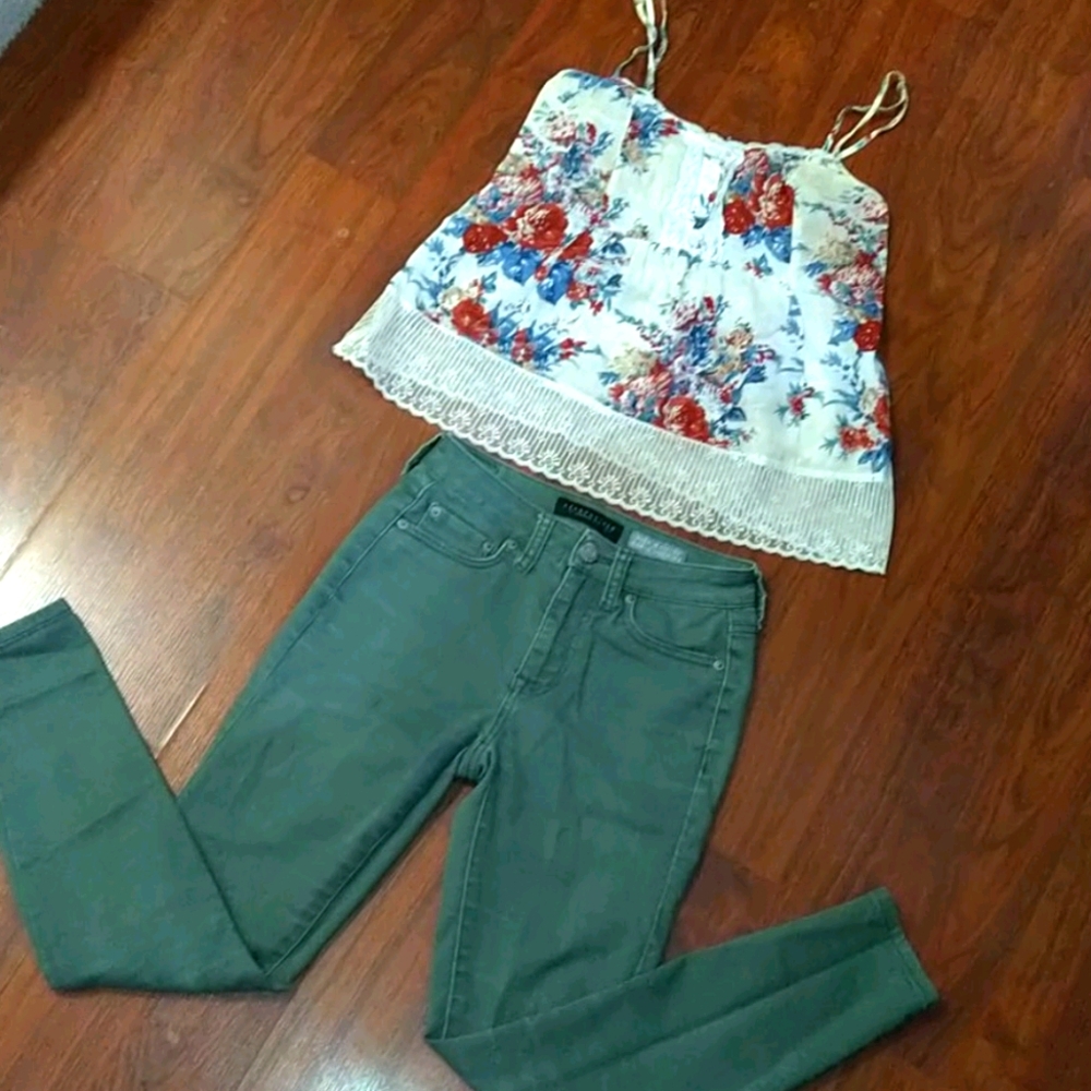 Aéropostale High rise ankle jegging
